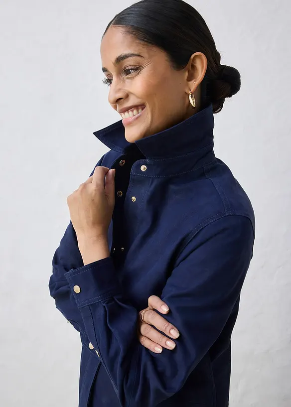 Kožen&aacute; ko&scaron;ile z velurov&eacute; kůže, bonprix