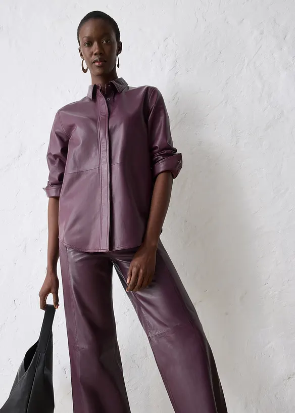 Kožen&aacute; ko&scaron;ile z jehnětiny nappa, bonprix