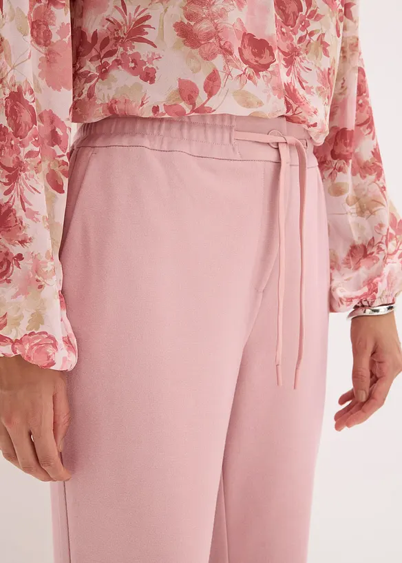 Elegantn&iacute; strečov&eacute; kalhoty, bonprix