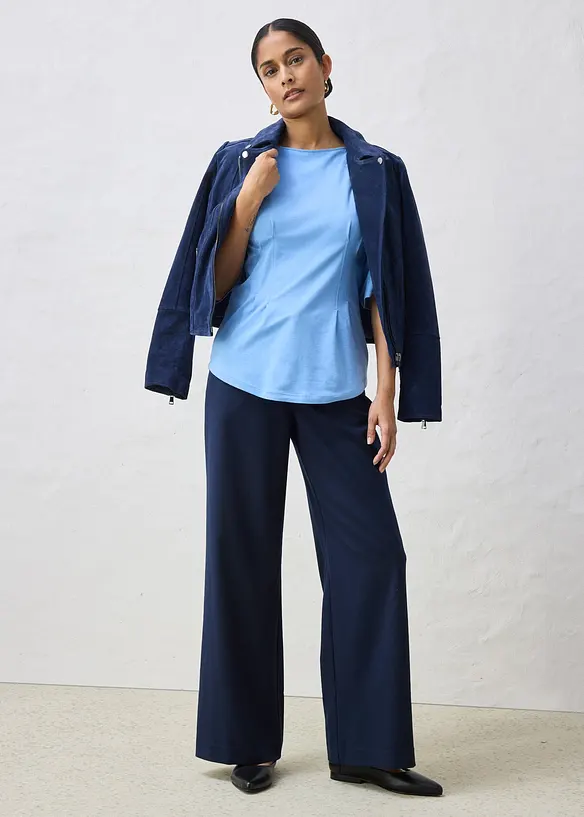 Triko z bavlněn&eacute; směsi, bonprix