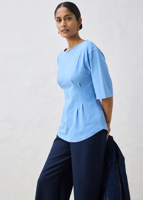 Triko z bavlněn&eacute; směsi, bonprix