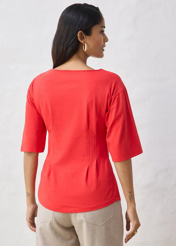 Triko z bavlněn&eacute; směsi, bonprix