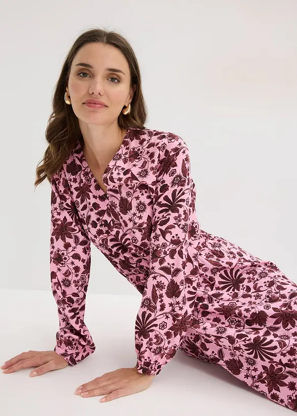 Midi &scaron;aty ze spl&yacute;vav&eacute; visk&oacute;zy, bonprix