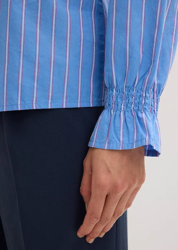 Popel&iacute;nov&aacute; halenka s r&yacute;&scaron;kem na l&iacute;mci, bonprix