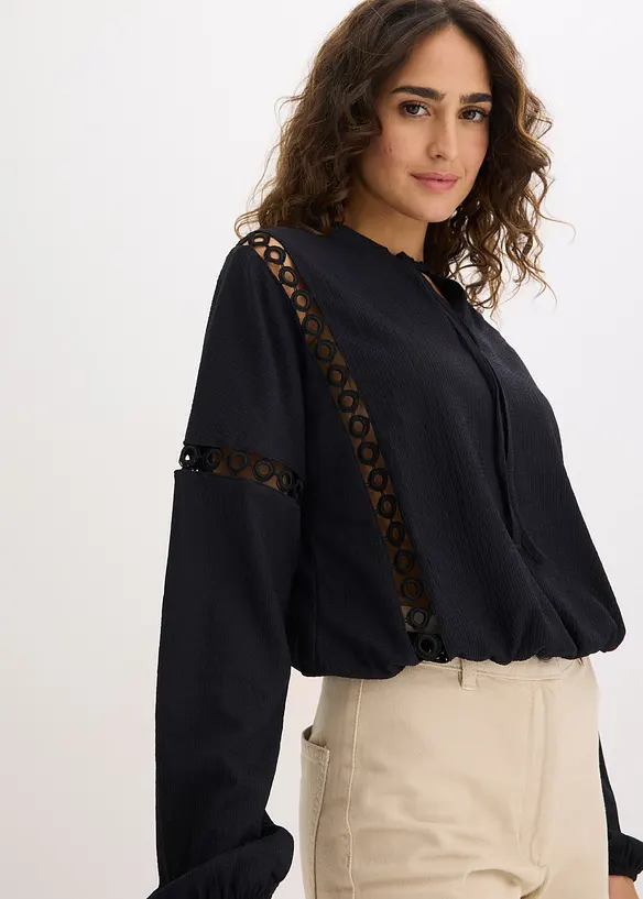 Triko s dlouh&yacute;m ruk&aacute;vem, bonprix