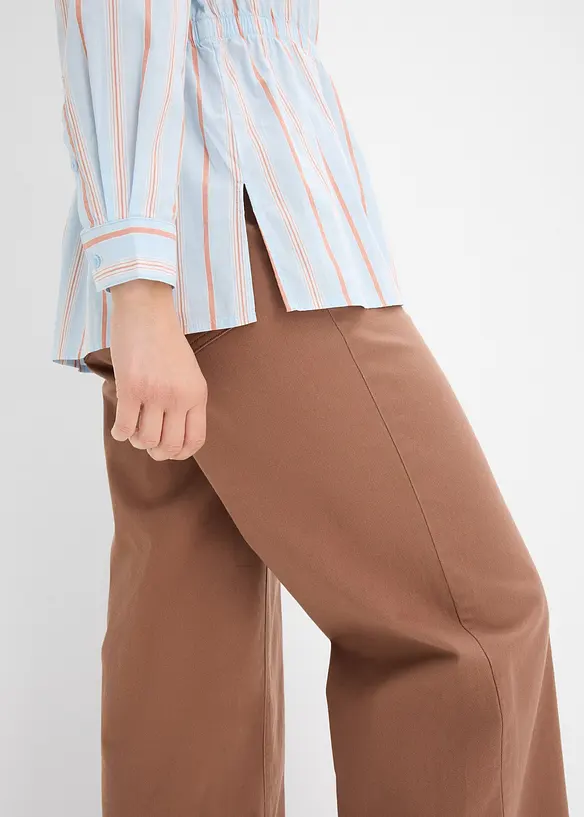 Ko&scaron;ilov&aacute; halenka ze strečov&eacute;ho bavlněn&eacute;ho popel&iacute;nu, bonprix