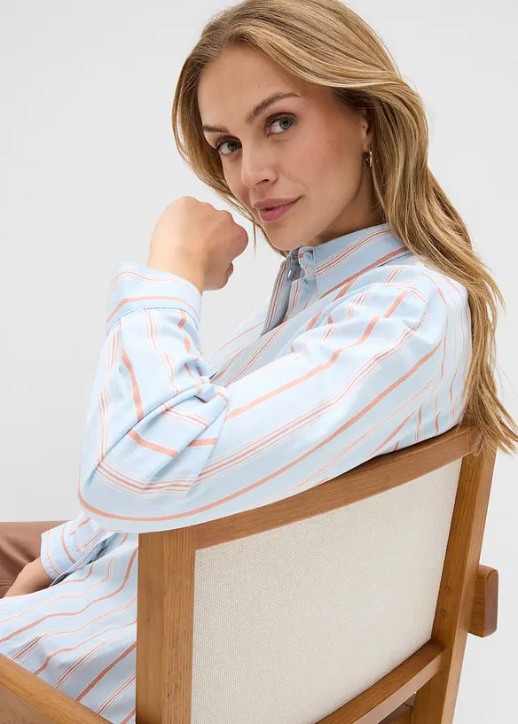 Ko&scaron;ilov&aacute; halenka ze strečov&eacute;ho bavlněn&eacute;ho popel&iacute;nu, bonprix