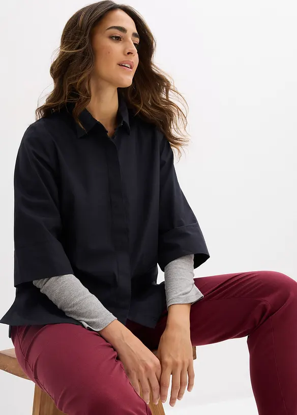 Halenka z čist&eacute; organick&eacute; bavlny, bonprix