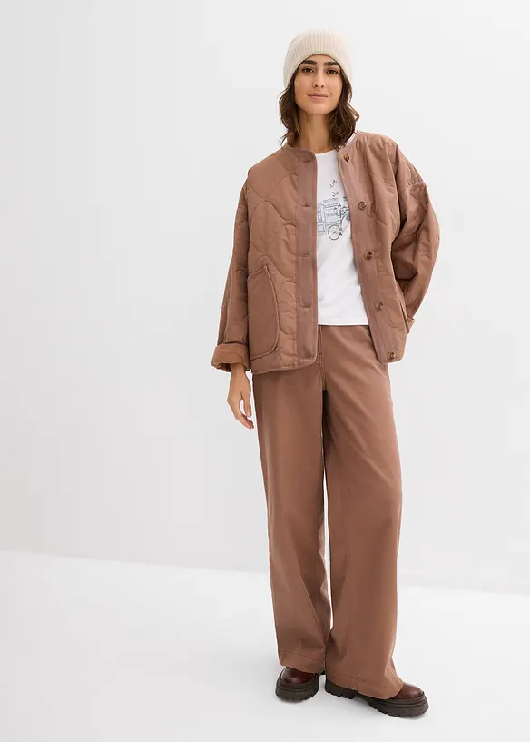 Tričko z visk&oacute;zov&eacute; směsi, bonprix