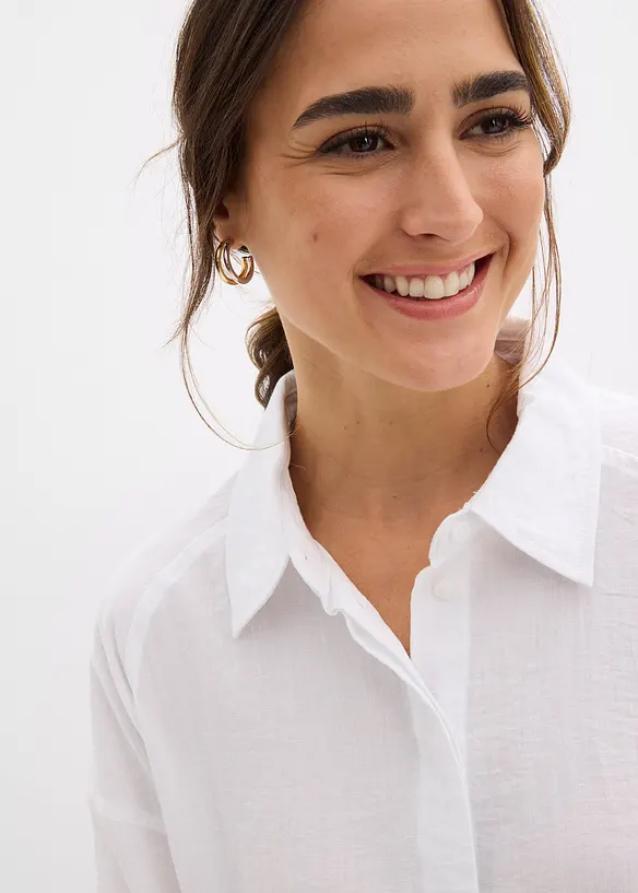 Ko&scaron;ilov&aacute; halenka ze směsi s visk&oacute;zou, bonprix