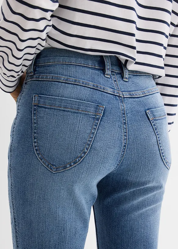 Dž&iacute;ny Straight, High Waist, bonprix