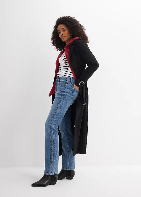 Dž&iacute;ny Straight, High Waist, bonprix