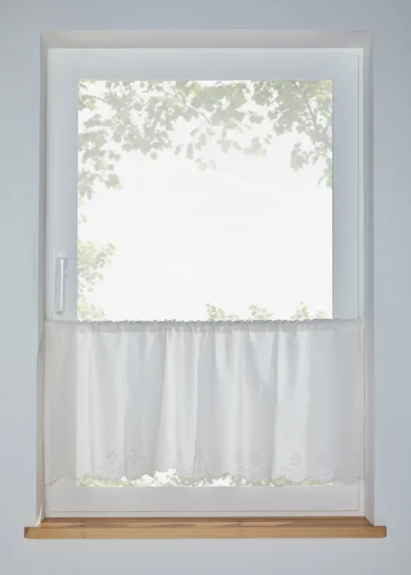 Vitr&aacute;žkov&aacute; z&aacute;clona s v&yacute;&scaron;ivkou, organick&aacute; bavlna, bonprix