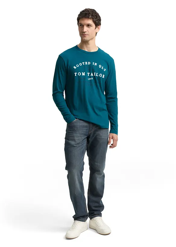 Triko s dlouh&yacute;m ruk&aacute;vem, značka Tom Tailor, Tom Tailor