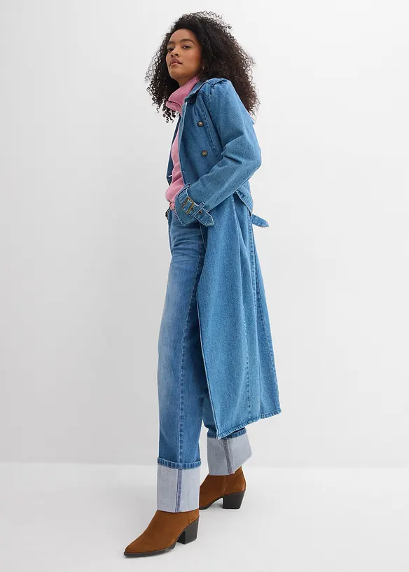 Dž&iacute;ny Loose Straight, High Waist, bonprix