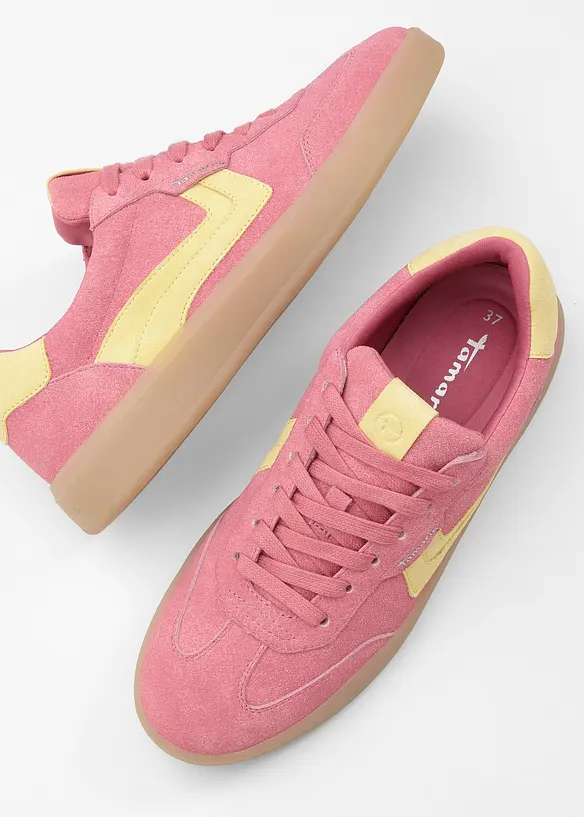 N&iacute;zk&eacute; tenisky v retro stylu, značka Tamaris, Tamaris