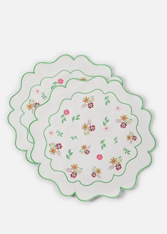 Kulat&eacute; prost&iacute;r&aacute;n&iacute; s v&yacute;&scaron;ivkou (2 ks v balen&iacute;), bonprix