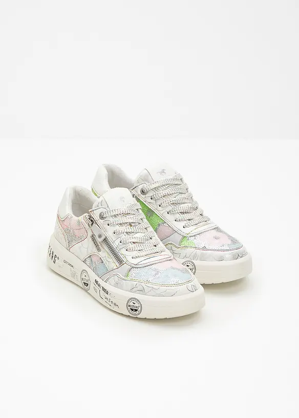 N&iacute;zk&eacute; tenisky se zipem, značka Mustang, Mustang