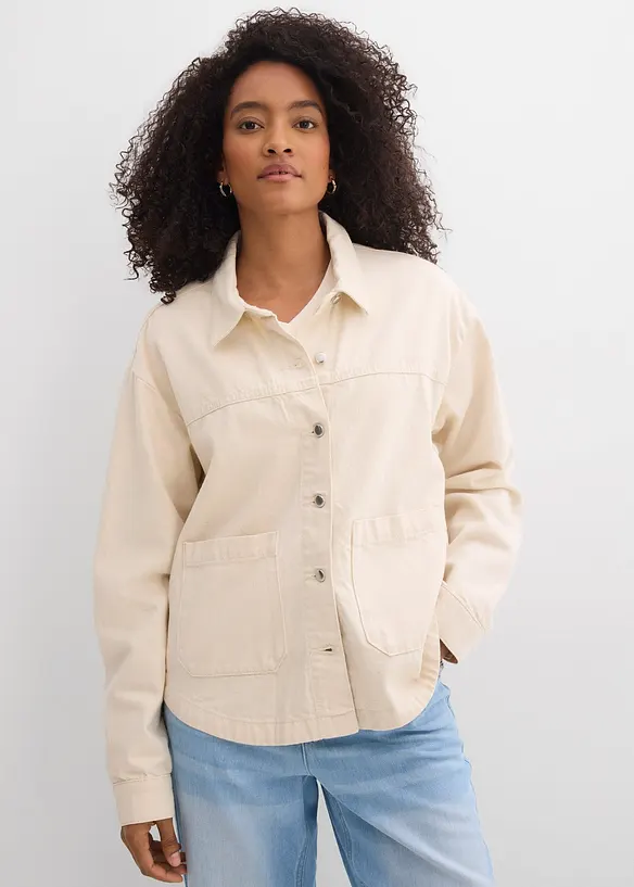 Dž&iacute;nov&aacute; ko&scaron;ilov&aacute; bunda, bonprix