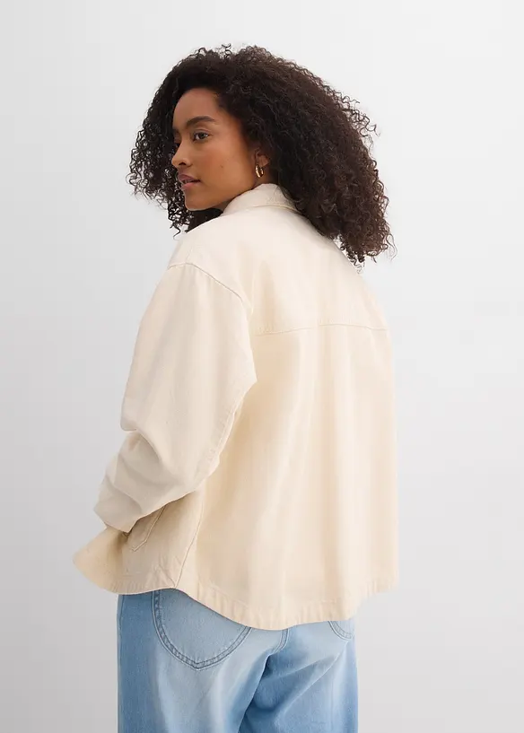 Dž&iacute;nov&aacute; ko&scaron;ilov&aacute; bunda, bonprix