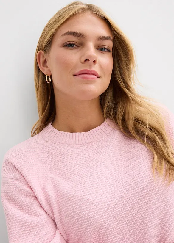 Svetr s bavlnou, bonprix