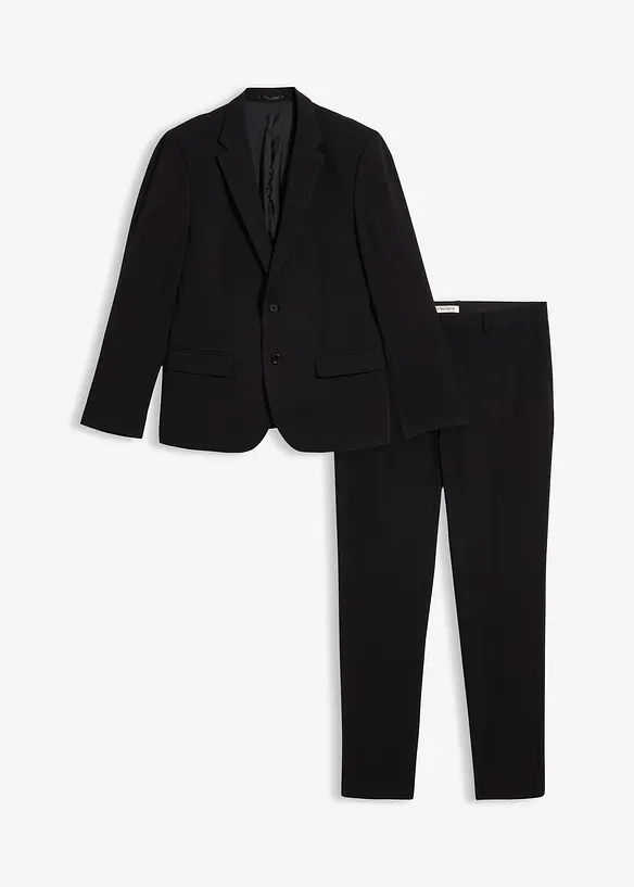 Oblek ze super strečov&eacute;ho materi&aacute;lu, Slim Fit (2d&iacute;ln&yacute;), bonprix