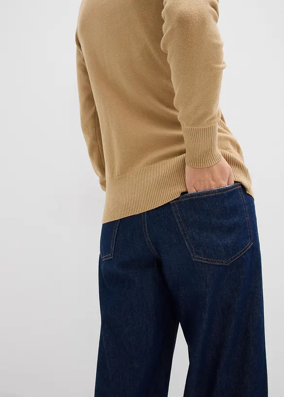 Z&aacute;kladn&iacute; rol&aacute;kov&yacute; svetr, bonprix