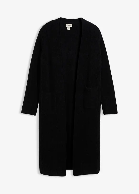 Pleten&yacute; kab&aacute;t s vlnou z alpaky, bonprix