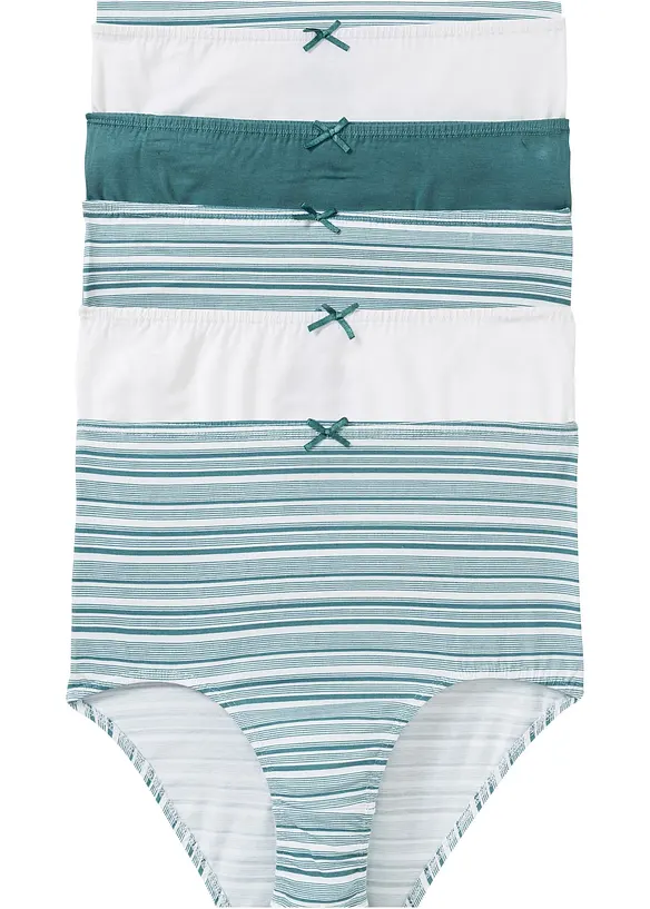 Vysok&eacute; kalhotky (6 ks v balen&iacute;), bonprix