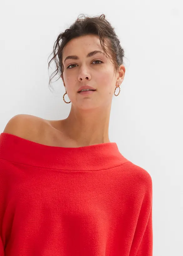 Svetr s odhalen&yacute;mi rameny, bonprix