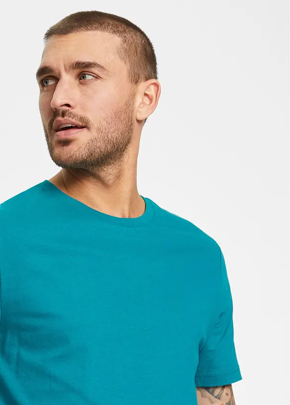 Tričko z čist&eacute; bavlny (2 ks v balen&iacute;), bonprix