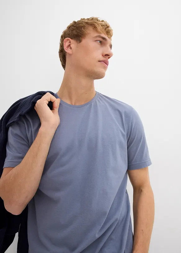 Tričko z čist&eacute; bavlny (2 ks v balen&iacute;), bonprix