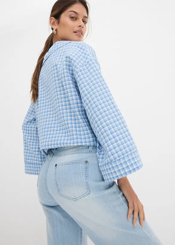 Dž&iacute;ny Wide Leg, High Waist, bonprix