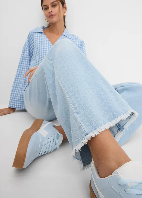 Dž&iacute;ny Wide Leg, High Waist, bonprix