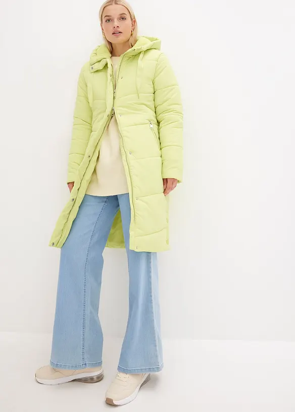 Strečov&eacute; dž&iacute;ny Wide Leg, Mid Waist, bonprix