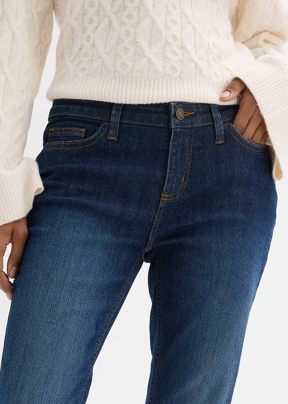 Strečov&eacute; dž&iacute;ny Skinny, Mid Waist, bonprix