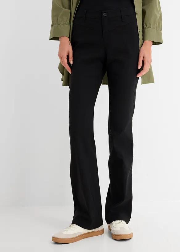 Strečov&eacute; bengal&iacute;nov&eacute; kalhoty Bootcut, bonprix