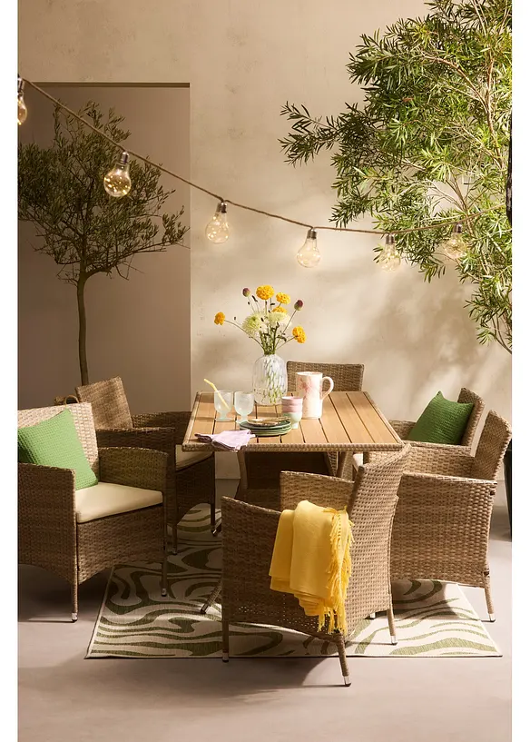 Sol&aacute;rn&iacute; světeln&yacute; řetěz s koulemi, bonprix