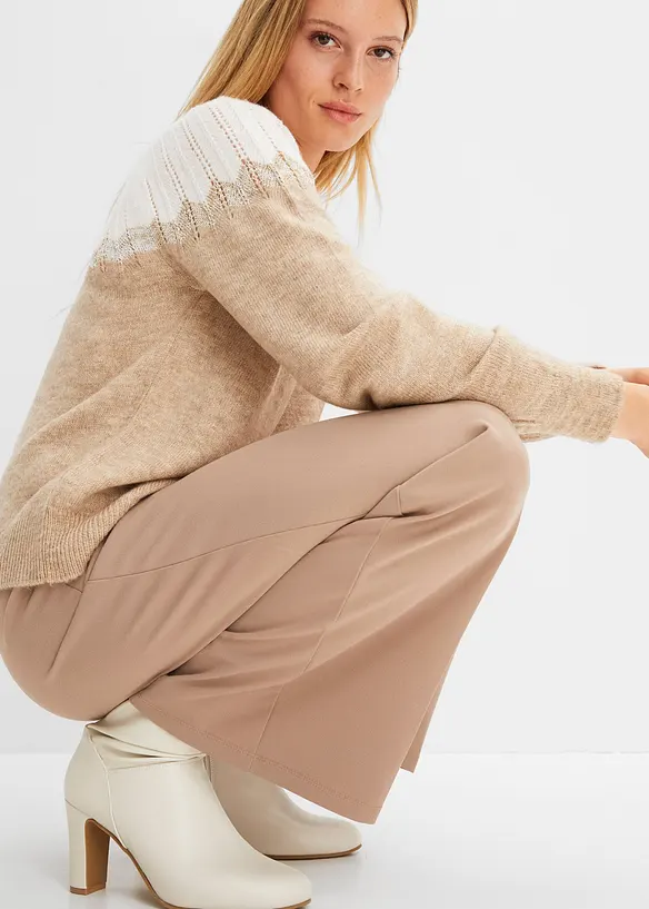 Ažurov&yacute; svetr, bonprix