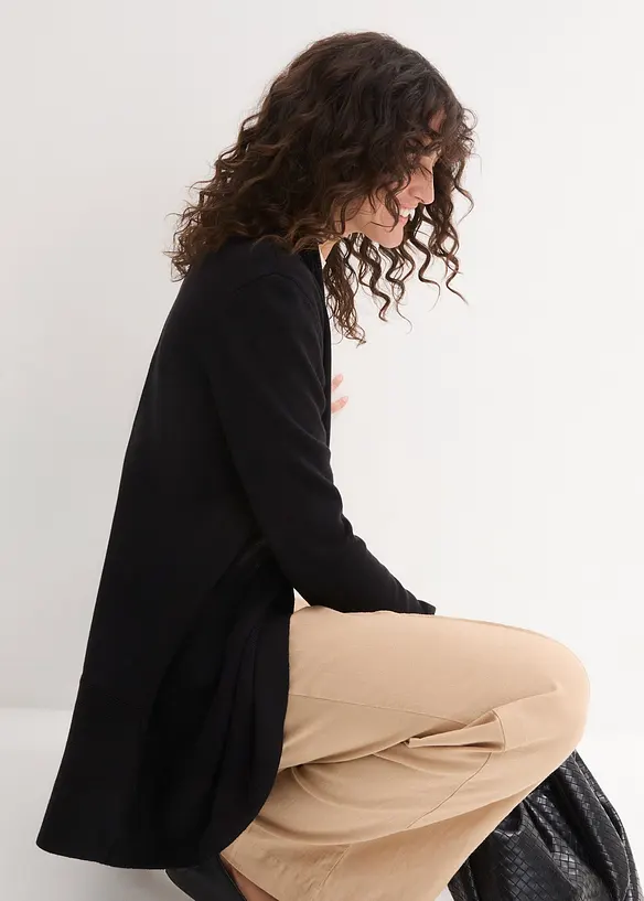 Kab&aacute;tek z jemn&eacute; pleteniny, bonprix