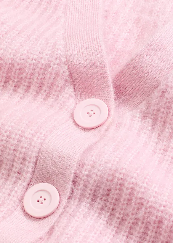 Žebrovan&yacute; kab&aacute;tek ze silněj&scaron;&iacute; pleteniny s leskl&yacute;m efektem, bonprix