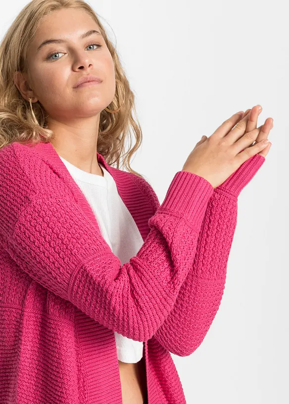 Dlouh&yacute; pleten&yacute; kab&aacute;tek, bonprix