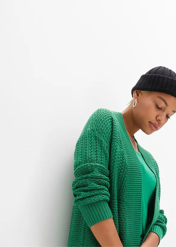 Dlouh&yacute; pleten&yacute; kab&aacute;tek, bonprix