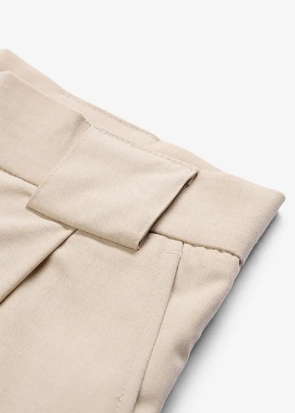 Kalhoty Barrel s vysok&yacute;m pasem, bonprix