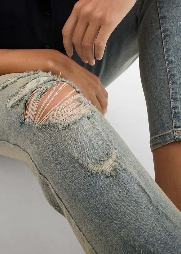 Strečov&eacute; Skinny dž&iacute;ny, High Waist, bonprix