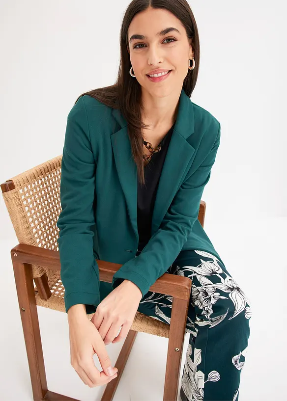 Blejzr z žerzejov&eacute;ho krepu, bonprix