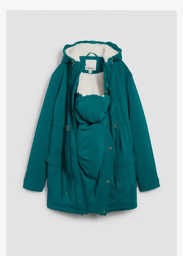 3 v 1 těhotensk&aacute; a nos&iacute;c&iacute; bunda s hebkou pod&scaron;&iacute;vkou, bonprix