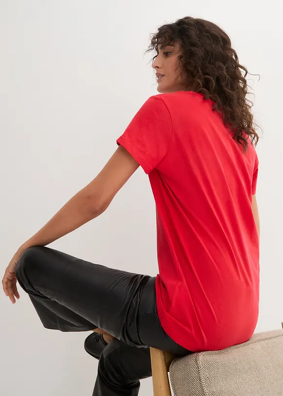 Tričko s kulat&yacute;m v&yacute;střihem (5 ks v balen&iacute;), bonprix