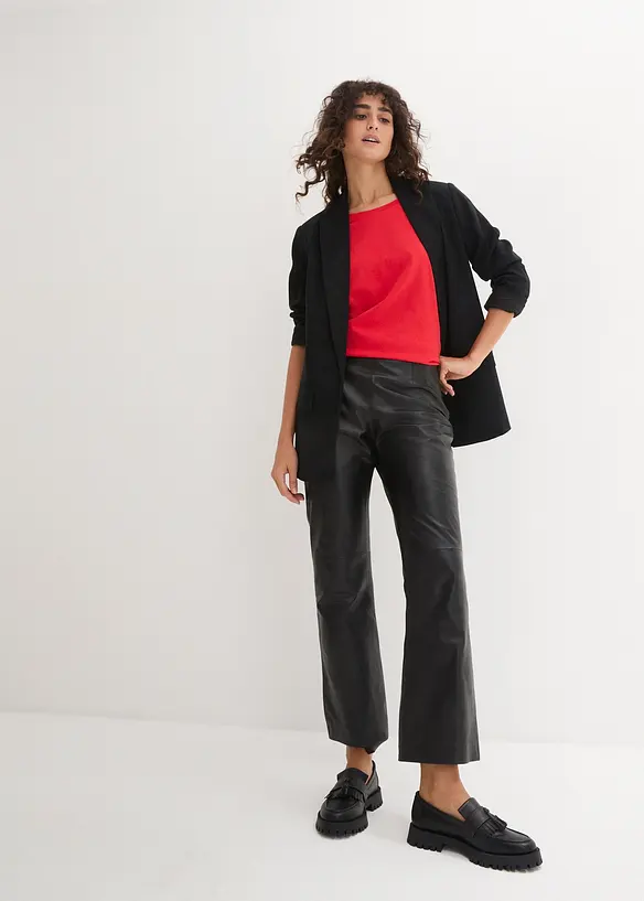 Tričko s kulat&yacute;m v&yacute;střihem (5 ks v balen&iacute;), bonprix