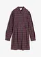 tmavě červená kostkovaná